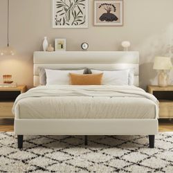 New in box Full Size Velvet Bed Frame BF019 (HN)