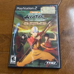 PS2 Game: Avatar The Burning Earth