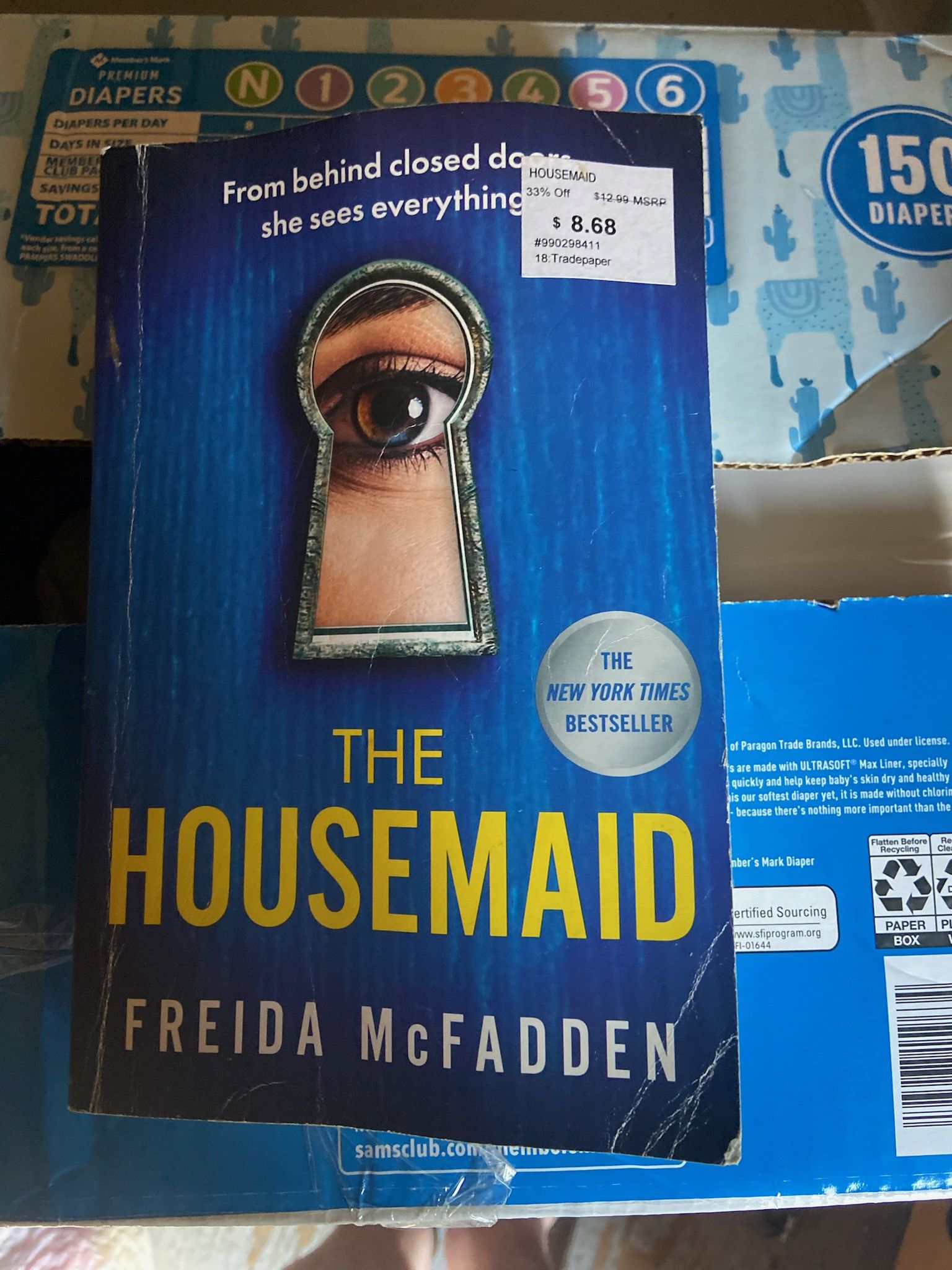 The housemaid book by Frieda McFadden
