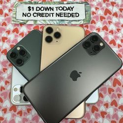 Apple iPhone 11 Pro Unlocked -90 Day Warranty-$1 DOWN-NO Credit Needed