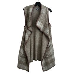 Women's Size Large Yaira Draper Sweater Vest