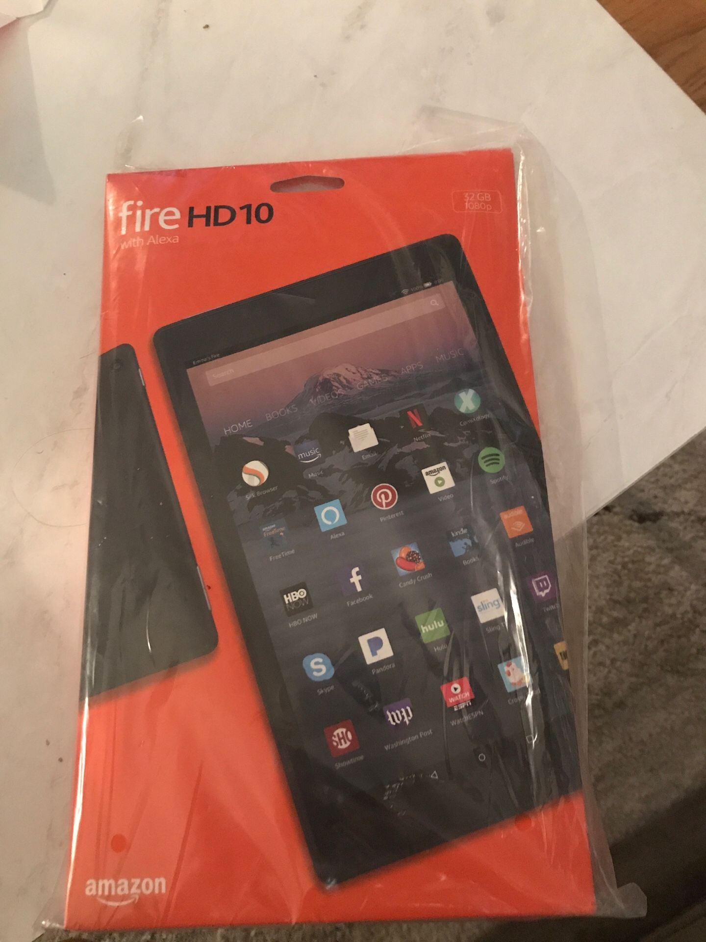 Brand new Amazon Fire HD10 with Alexa