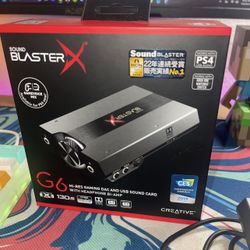SoundBlasterX G6