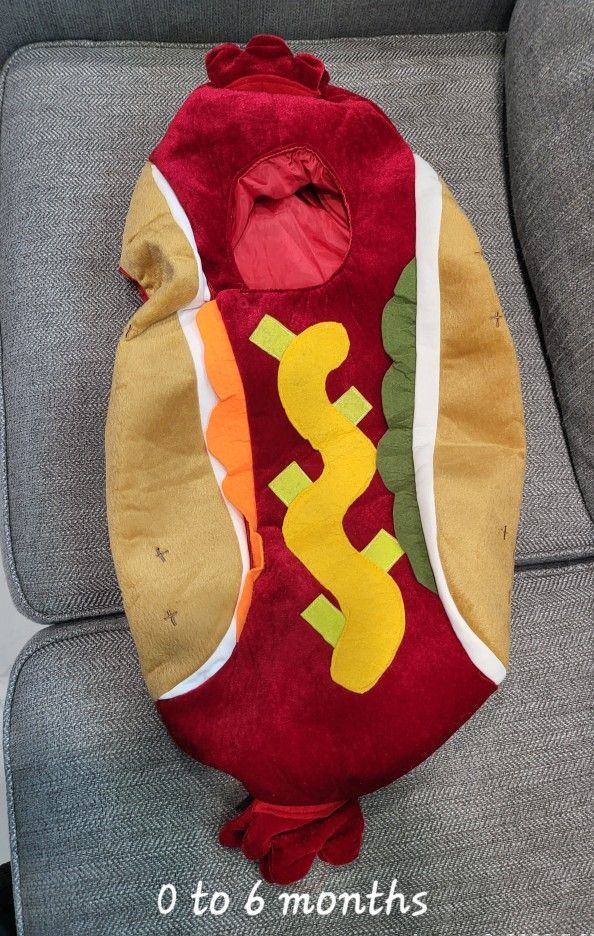 Baby Hot Dog Costume