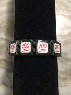 Keep it 100 emoji jewelry bracelet