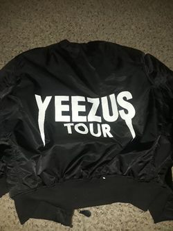 Yeezus tour bomber jacket