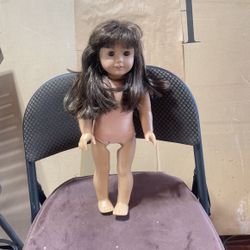 Samantha, American girl doll with star earrings