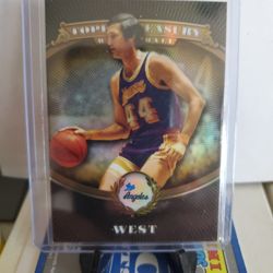 Lakers Jerry West Refractor Card