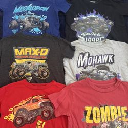 Monster Jam And Logo Tshirts