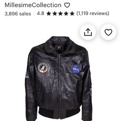 Vintage bomber jacket