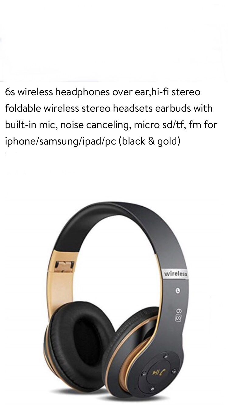 FOLDABLE WIRELESS HEADPHONES