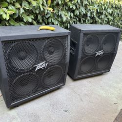 Pair Of Guitar Speakers -Half stacks