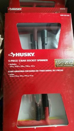 Husky long tbar nut drivers