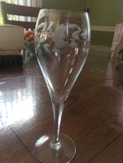 Princess House champagne glass