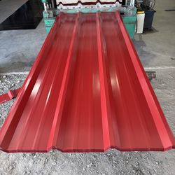 Crimson red panels any size
