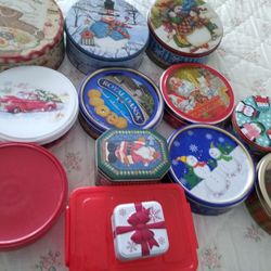 Xmas Tins. Price For All