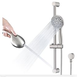 Shower Head / Hand Shower Wand  with Slide Bar High Pressure