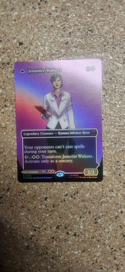 Jennifer Walter's/ She Hulk MTG card