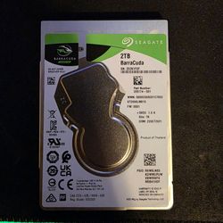Seagate Barracuda 2TB Hardrive