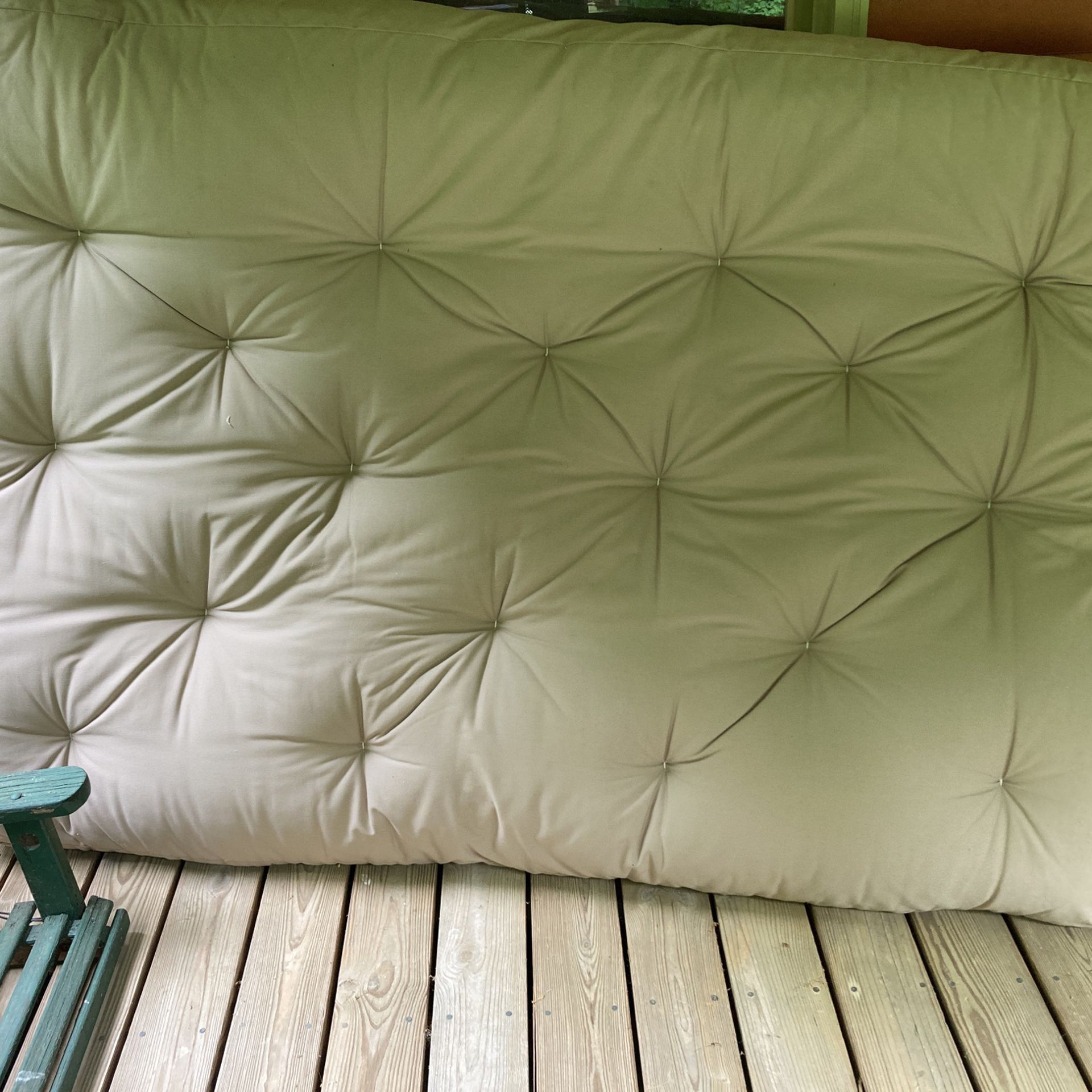 Futon type mattress.