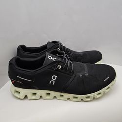 Mens On Brand Magnet Black/Green Shoes Cloud Sneakers 
