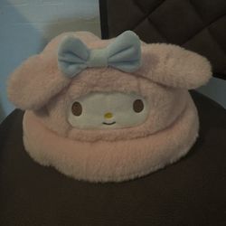 Sanrio My Melody plush earmuff headband or hat