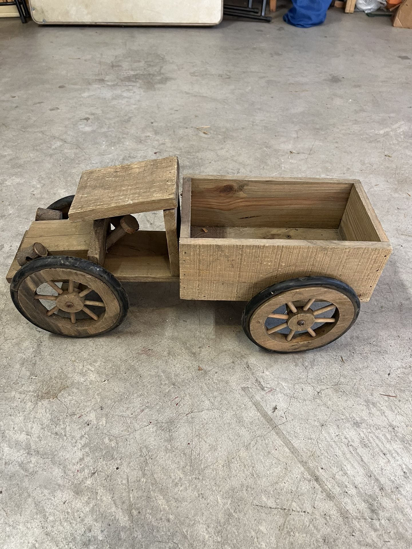 Vintage Wooden Toy Truck