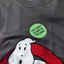 Ghostbusters Gray Glows In The Dark T-shirt 2XLT