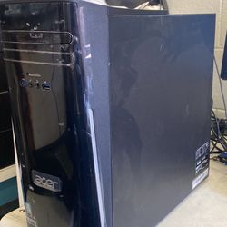 Aser Gaming 7th Gen. i5-7400, 16GB DDR4, GTX 1060 3GB, 256GB M.2 SSD + 500GB HDD, win10 Desktop
