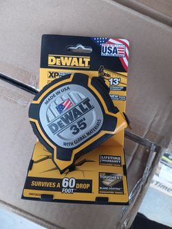 The Dewalts  measuring tape