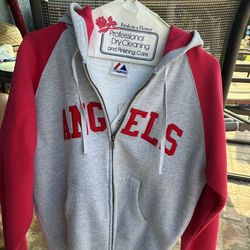 Ladies Angels Red Hoodie
