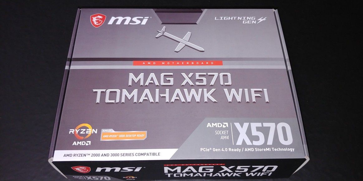 MSI Tomahawk x570 motherboard - AMD Ryzen