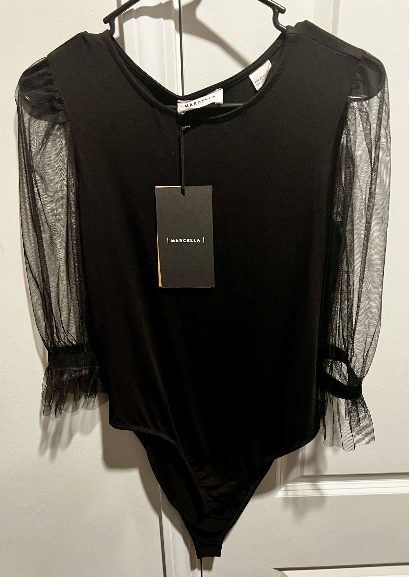 Puffer Sleeve Leotard