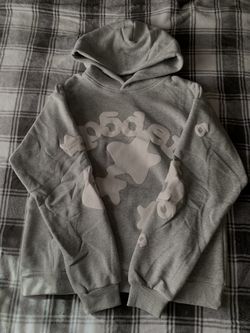 Sp5der Hoodie Grey Medium