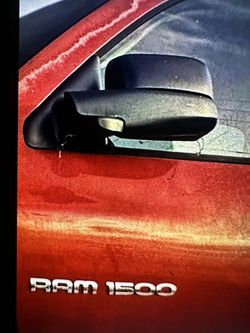2007 DODGE RAM MEGA CAB 1500 BASE MIRROR DRIVER SIZE