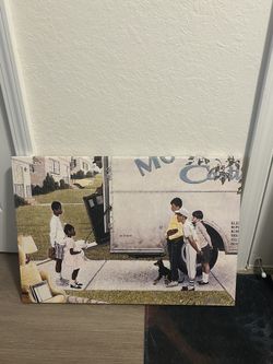 Modern Black Art Canvas 