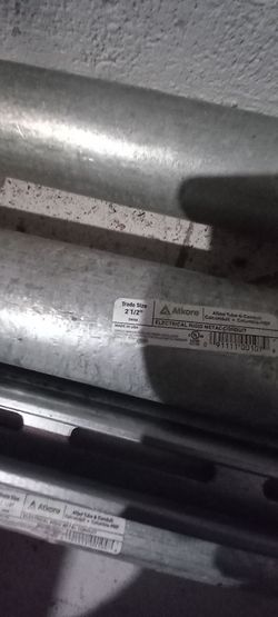 2 1/2" ridgid conduit