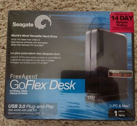 NEW Seagate External HDD 3.0 up to  1 Tb
