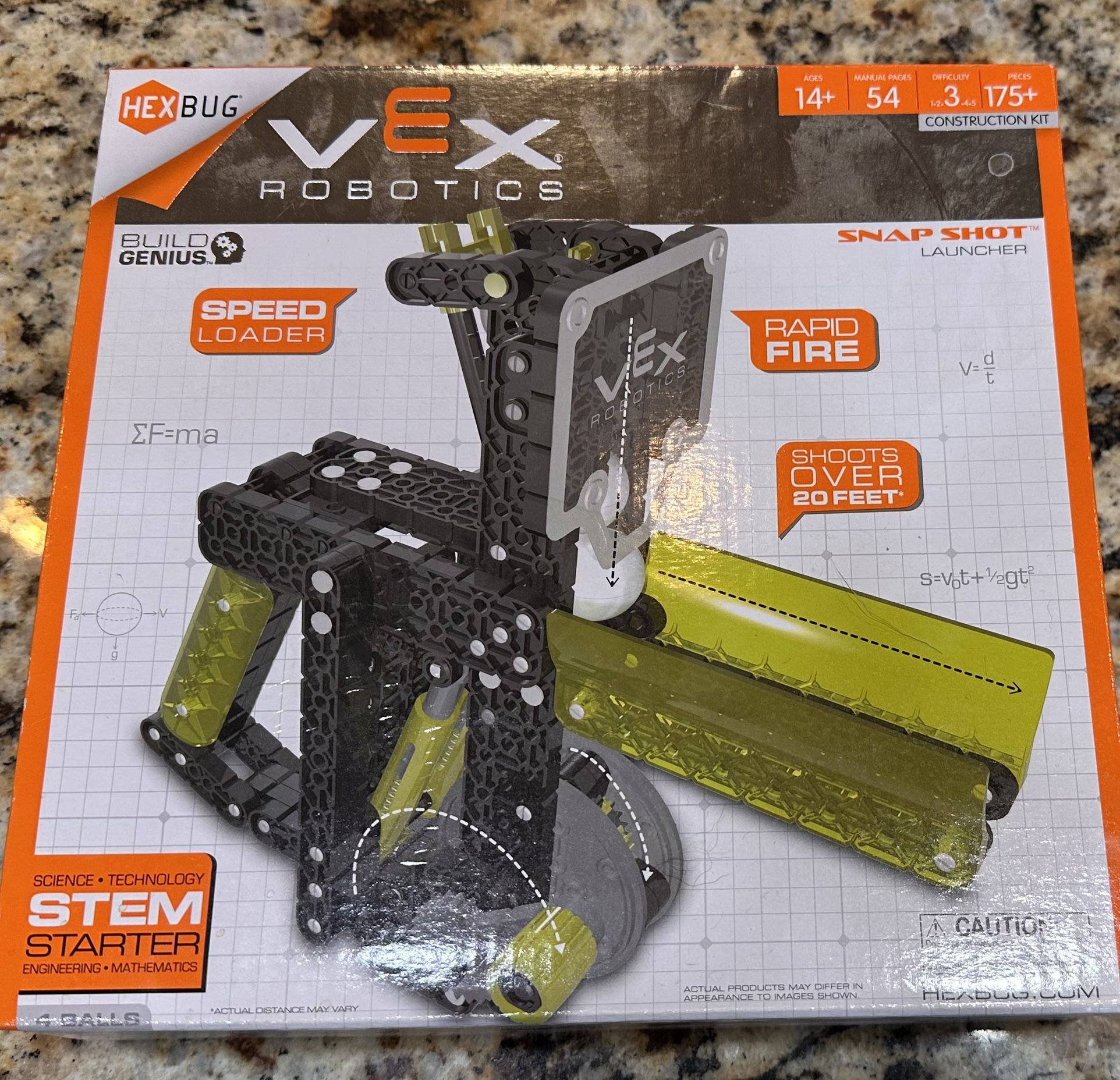 Vex robotics-Snap shot launcher