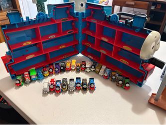 Trains with train case Thomas the Train