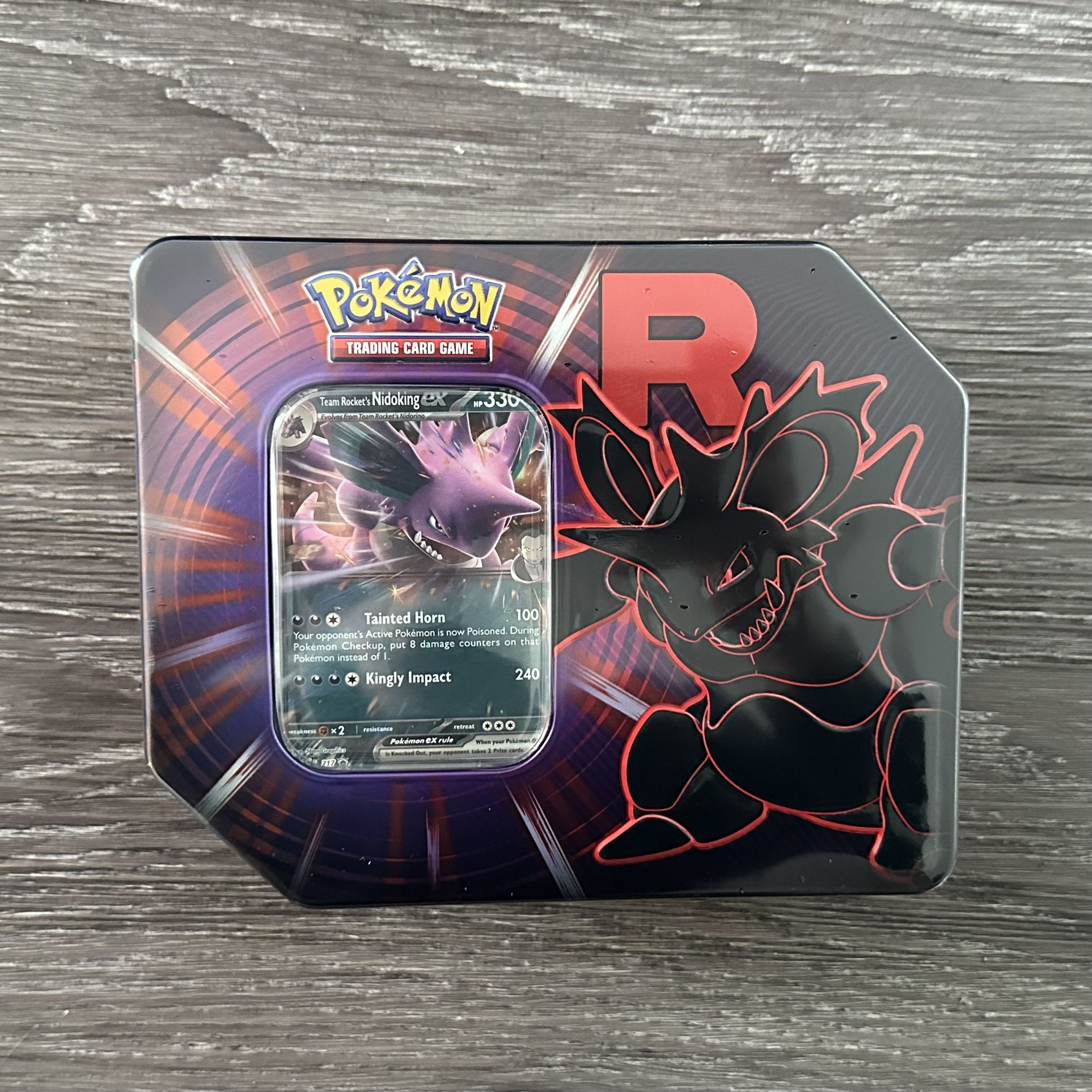 Pokémon Team Rocket Tins