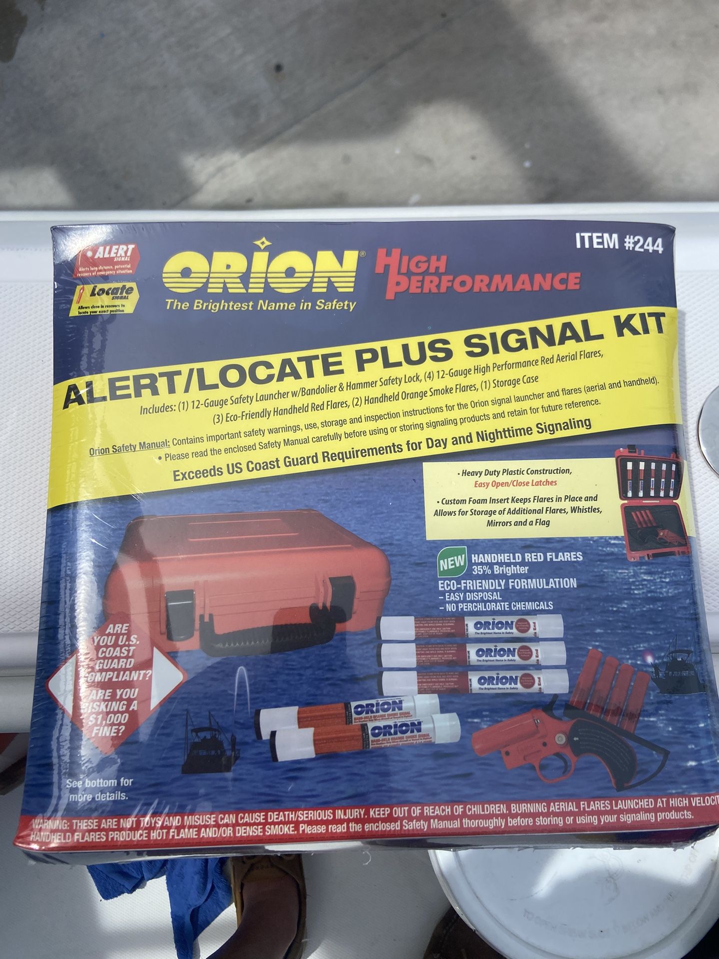 Orión USCG Approved Coastal Alert/Signal Kit #244