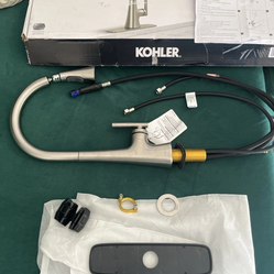 Kohlera Cornti Pull-Down Kitchen Faucet – Open Box (R32123-VS)
