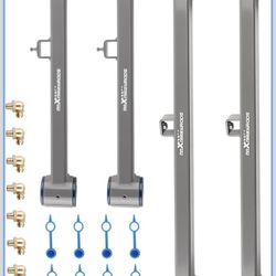 maXpeedingrods 4Pc Rear Control Arms for Ram 1-2022 Ram 1500 Classic 2019-2022, Rear Suspension Kit Upper Lower Control Arm w/Polyurethane Bus
