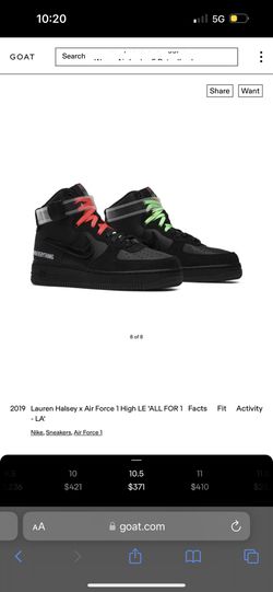 Lauren Halsey x Air Force 1 High LE 'ALL FOR 1 