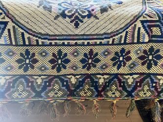 Hand weaved Boho Rug / bed Spread 