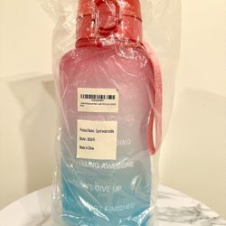 New One Gallon Motivational Water Bottle $10 (Beaverton pickup)