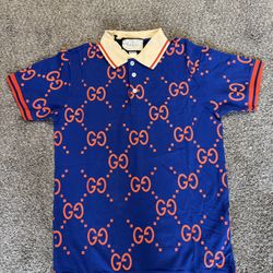 Gucci GG Jacquard Jersey Polo 