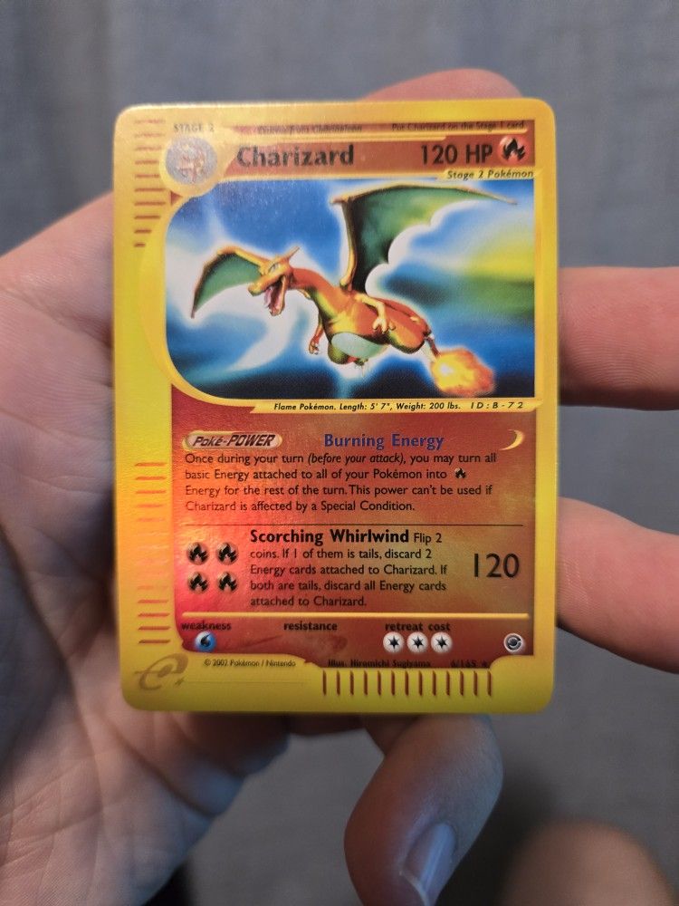 Pokemon TCG Expedition Charizard 6/175 Reverse Holo