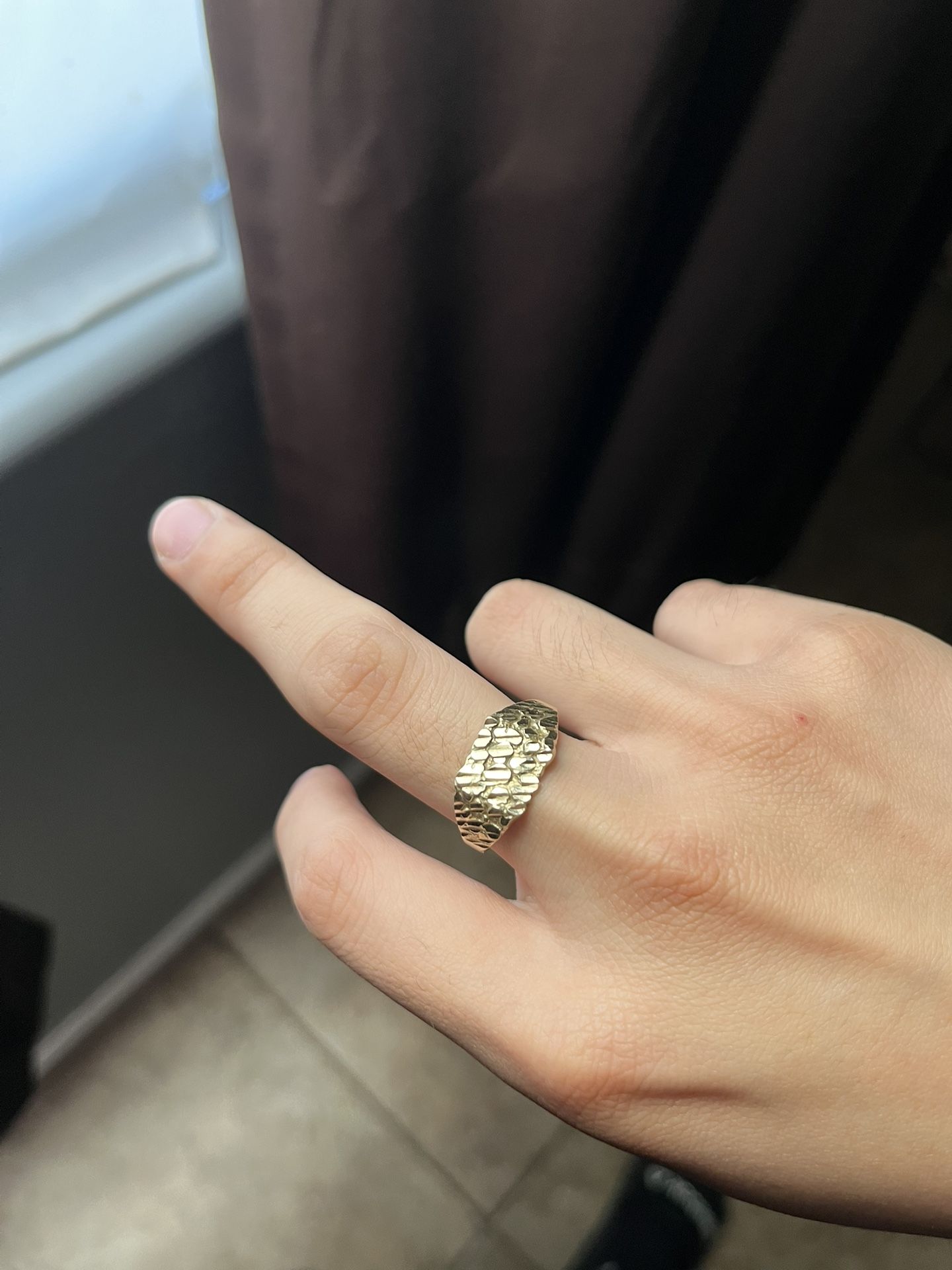 10kt Nugget Ring
